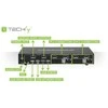 TECHLY 101928 2 prievadų DisplayPort/USB dviejų monitorių KVM jungiklis 2x1 su garsu