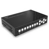 KVM Jungiklis - LINDY 5 Prievadų KVM Komutatorius su Integruotu Daugiavaizdžiu Ryšiu, HDMI, USB Type C, 4096x2160@60Hz