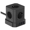 Newell GaN Power Cube 9in1 - juodas