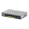 Šakotuvas Tinklo Įranga - Netgear GS105PP 5-Port PoE Ethernet Switch 100Mbps