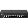 Šakotuvas Tinklo Įranga - Netgear Jungiklis GSM4210PD 8 Uostai 1Gbps 280x90x215mm