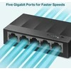 Šakotuvas TP-Link 5-Port 10/100/1000Mbps Desktop Network Switch