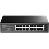 Šakotuvas Tinklo komutatorius - CUDY GS1016E 16-Port Gigabit 32 Gbit/s Metalinis Korpusas Juodas