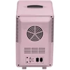 Mini lodówka su lusterkiem do makijażu LED ELLE Home ESDAFX08PUEU 8L violetinė