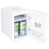 Adler | Mini šaldytuvas with mirror | AD 8085 | Free standing | Larder | Height 27 cm | Šaldytuvas net capacity 4 L | Baltas