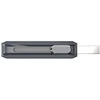 San Disk USB Atmintinė - SanDisk Ultra Dual 256GB SDDDC2-256G-G46, Sidabrinė; Juoda; Pilka