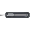 San Disk USB Atmintinė - SanDisk Ultra Dual 256GB SDDDC2-256G-G46, Sidabrinė; Juoda; Pilka