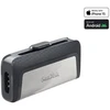 San Disk USB Atmintinė - SanDisk Ultra Dual 256GB SDDDC2-256G-G46, Sidabrinė; Juoda; Pilka