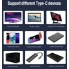 San Guan Kabelis USB-C - USB-C, PD100W, USB4 (juodas, 3m)