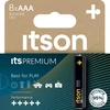 Šarminės Baterijos - itson itsPREMIUM LR03IPR/8HH 8 Vnt.