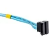 Supermicro 4 x Round SATA cable 0.56 m Juodas, Mėlyna, Baltas