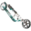 Scooter - Hudora BigWheel 205, 100 kg Maksimalus Apkrova, Reguliuojamos Vairo Rankenos, Turkuazinė