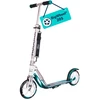 Scooter - Hudora BigWheel 205, 100 kg Maksimalus Apkrova, Reguliuojamos Vairo Rankenos, Turkuazinė