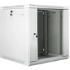 Serverio Spinta - Lanberg 19'' 12U 600x600mm Pilka su Stiklinėmis Durimis