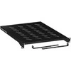 LANBERG AK-1005-B fiksuota lentyna 19 800mm 1U/483x500mm max keliamoji galia iki 25kg juodas