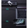 Sieninis Įkroviklis - AUKEY PA-B3 65W 2xUSB (1xUSB-C ir 1xUSB-A) Baltas
