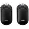 Ocoopa UT3 Lite 2x2500 mAh rankų šildytuvas, USB-C, juoda/juoda