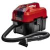 Siurblinė - Einhell TE-VC 18/10 Li-Solo 10L Šlapio Ir Sauso 2m Žarna Juoda/Raudona