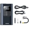 „Baseus“ padangų kompresorius „PrimeTrip VA1 75W 2in1“ su žibintuvėliu ir išorine baterija, 6000 mAh, juodas