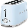 Skrudintuvas - SMEG TSF02PBEU 2x4 Slots, Pastelinė Mėlyna
