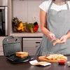 Skrudintuvas Black &amp; Decker Juodas &amp; Decker Sumuštinių Keptuvė - Juodas &amp; Decker BXSA753E 2 Riekelių Nelipni Juoda