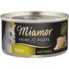 Šlapias kačių maistas MIAMOR Feine Filets Vištiena - 80g
