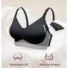 Momcozy YN21 Nursing bra, dydis S Juodas