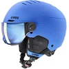 Children's Ski Helmet UVEX Rocket jr. Visor Mėlynas Matinis