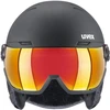 Kask narciarski UVEX Wanted Visor 58-61cm L juoda
