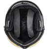 Kask narciarski UVEX Wanted Visor 58-61cm L juoda