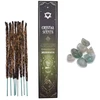 Smilkalai - Crystal Scents Šokolado Kvapo Smilkalai Su Aventurino Kristalais