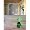 Sndway Lazerinis nivelyras 3D, iki 30m, žalio spindulio