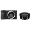 Sony A6600 + 16-50mm (Juodas) | (ILCE-6600/B) | (α6600) | (Alpha 6600) | (SELP1650)