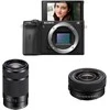 Sony A6600 + 16-50mm OSS II + 55-210mm OSS (Juodas) | (SEL55210/B) | (SELP16502) | (ILCE-6600/B) | (α6600) | (Alpha 6600)
