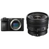 Sony A6700 + 10-20mm F4 PZ G (Juodas) | (ILCE-6700B) | (Alpha 6700)| (SELP1020G)