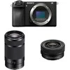 Sony A6700 + 16-50mm OSS II + 55-210mm OSS (Juodas) | (SEL55210/B) | (SELP16502) | (ILCE-6700B) | (Alpha 6700)
