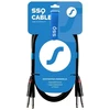 SOUND STATION QUALITY (SSQ) Jack SSQ JMJM3 – kabelis 2x lizdas mono, 6,3 mm - 2x lizdas mono, 6,3 mm, 3 m