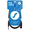 sound station quality (ssq) SSQ JSXM1 - XLR kištukas - Jack stereo 6,3 mm laidas , 1 m