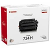 Tonerio Kasetė - Canon Kasetė 724 Puslapių Išeiga Juoda