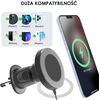 Spigen Telefono Laikiklis - eXtreme O-14W MagSafe Automobilinis Laikiklis 15W Belaidis Įkrovimas Oro Ventiliacija Juodas