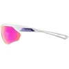 ALPINA Cycling Glasses NYLOS HR Baltas‑Violetinė Violetinė Mirror Lens Cat.3