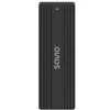 Savio AK-84 storage drive enclosure SSD enclosure Juodas M.2