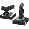 Stacionarus kompiuteris Skrydžio simuliacijos Joystickas - PXN-2119 Pro Skrydžio Simuliacijos Žaidimų Valdiklis Su Gazu, 16 Mygtukų, Juodas