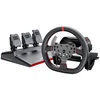 PXN-V10 Pro žaidimų rinkinys - vairas + pedalai + tvirtinimo spaustukai (PC / PS4 / XBOX One / XBOX Series X S)