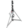 Statyvas - Manfrotto WIND-UP 30kg Apkrovos Talpa Plieninis Sidabrinis