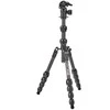 Stovas - 3 Legged Thing Pro 2.0 Leo Carbon 30kg AirHed Pro Juodas