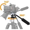 Stovas - K&amp;F Concept FH-02 2D Aliuminio Lydinio 3kg Apkrovos Talpa
