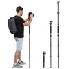 Stovas - K&amp;F Concept T254A4 190cm 4kg Apkrovos Monopodo Funkcija