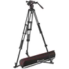 Stovas - Manfrotto Twin Alu Rinkinys Su Galvute 608
