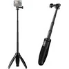 Stovas - Telesin S1-MNP-01 2-in-1 Kompaktiškas Monopodas Reguliuojamo Aukščio 12.5-38cm